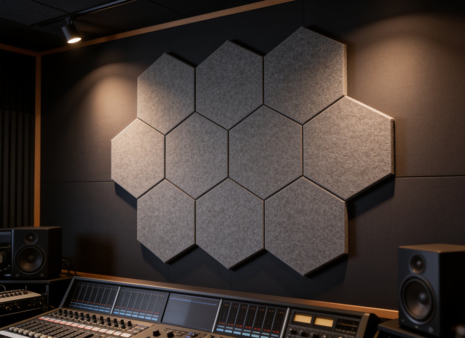 Hex Tile felt absorber